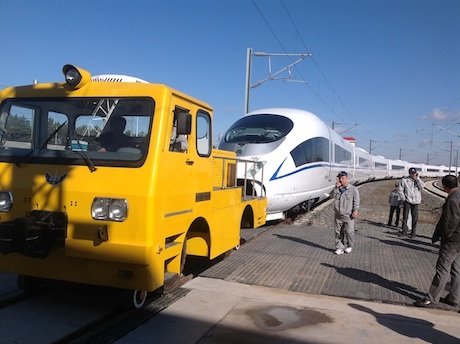 2014哈薩克斯坦出口的火車(chē)頭